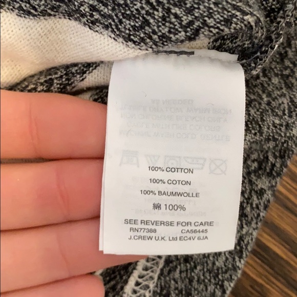 JCREW Striped Oversized Turtleneck XS - Picture 4 of 4